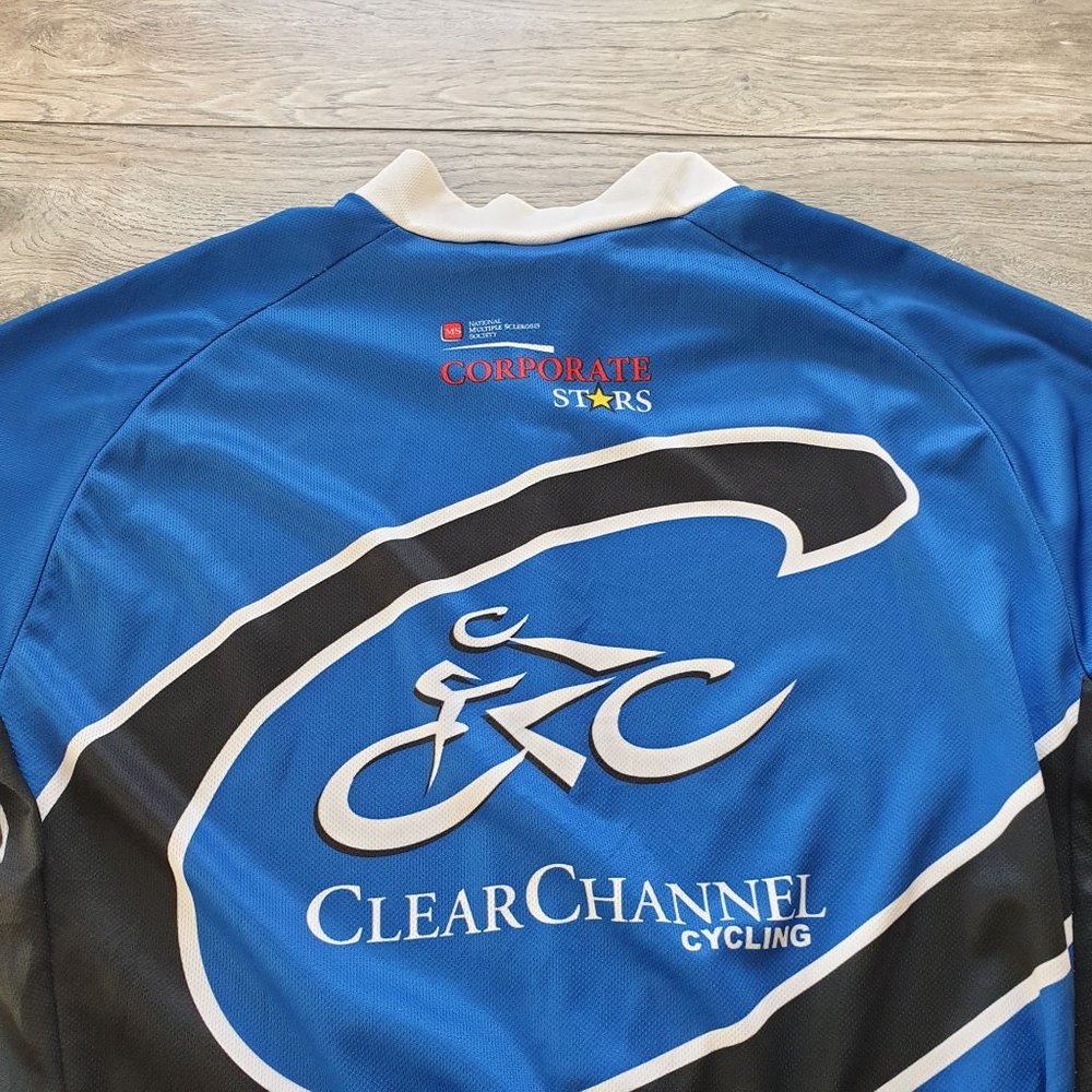Girodana Clear Channel Large L Mens Cycling Jersey Bicycle Racing Tour Athletic - Picture 4 of 5